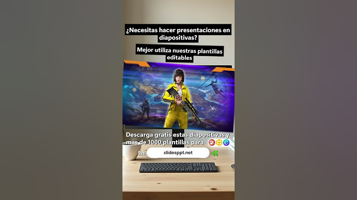 Plantilla de Free Fire gratis para PowerPoint, Google Slides y Canva #freefire #presentacion