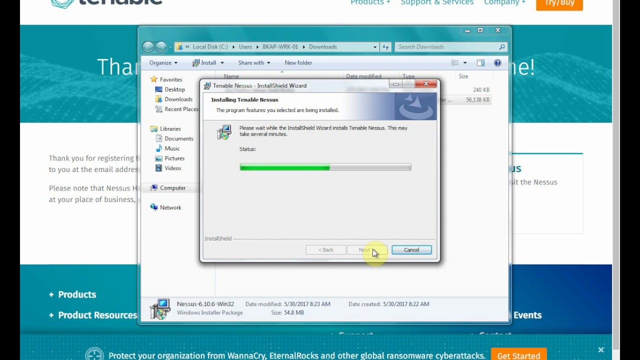 [Vulnerability Scan] Install Nessus Home YouTube