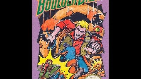 Boulder Dash - Nintendo NES 1990 - 10min Play