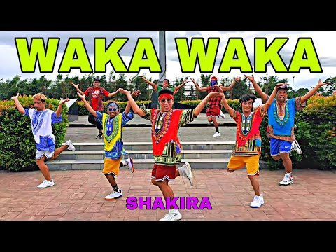 WAKA WAKA - Shakira | Tiktok Viral | DJ Yuanbryan Remix | Dance Fitness | by team baklosh