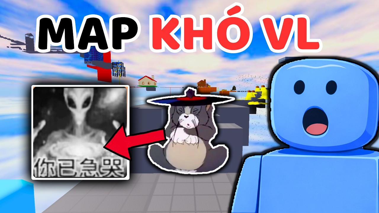 Tôi Chơi Thử Map Parkour Của Người Trung Quốc Trong Roblox