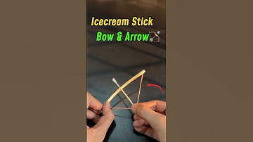 DIY Mini Bow and Arrow 🏹