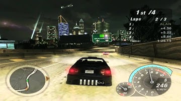 Need For Speed: Underground 2 - (Sponsored) Race #39 - Circuit (Stage 3)