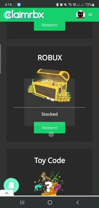 Free Robux – Earn & Redeem [RBXHatch]