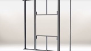 Metal Stud Framing For Combination Fire Smoke Dampers