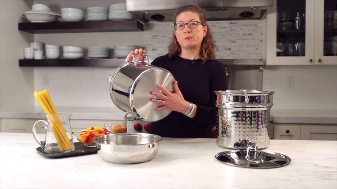 Viking 3-Ply 8 Quart Multi-Cooker/Pasta Pot with Steamer