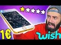 UNBOXING SMARTPHONE da 1 di WISH *esplode?* - OFFERTE DI WISH