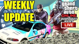 GTA 5 Online New Lucky Wheel Podium Car Weekly Update, Peyote Plants Return