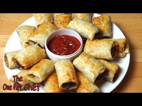 Mexican Style Sausage Rolls | One Pot Chef