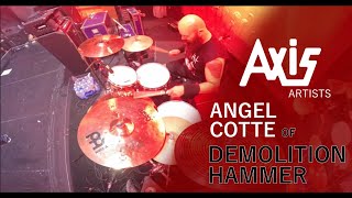 AXiS Artist Angel Cotte - Skull Fracturing Nightmare &quot;Live Footage&quot;