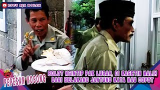 BOLOT NGINTIP PAK LURAH, DI KAGETIN MALIH DARI BELAKANG JANTUNG KAYA MAU COPOT - PEPESAN KOSONG