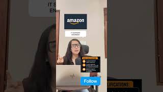 Hiring | Amazon| IT Support Engineer #amazon #hiring #hiringengineers #jobs #amazonhiring