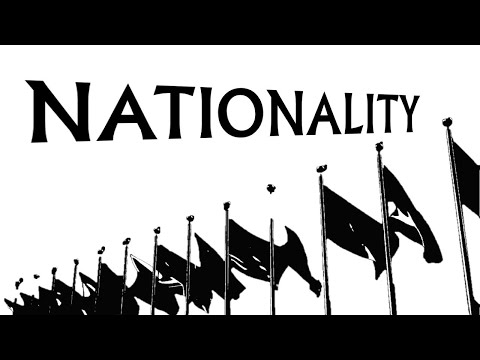 The concept of NATIONALITY, 101