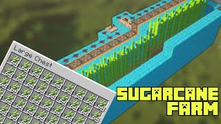 Easy Sugarcane Farm For Minecraft 1.16+ (Tutorial) | Mine Hackzz