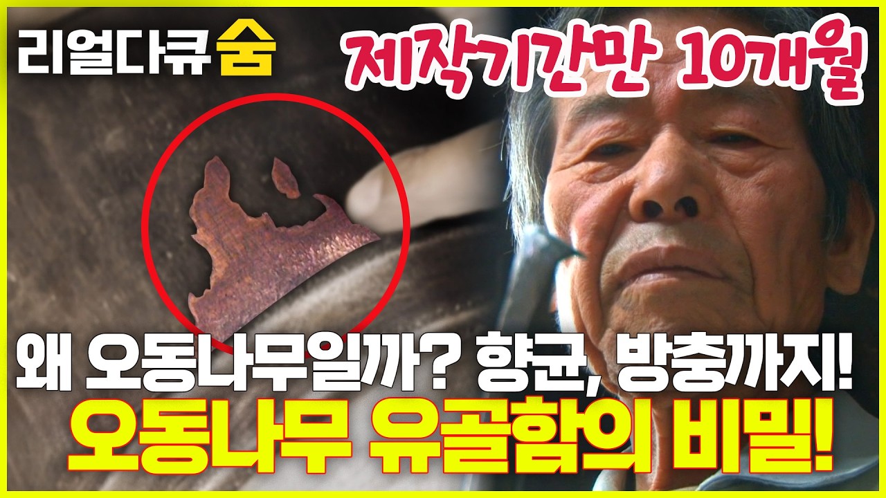 제작기간만 10개월! 유골함의 놀라운 비밀 | 리얼다큐 숨
