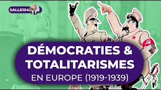Démocraties fragilisées et expériences totalitaires dans l'Europe de l'Entre-deux-guerres - H - 3ème
