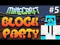 Minecraft Minigame Block Party Bölüm 5 - Herkes Düştü