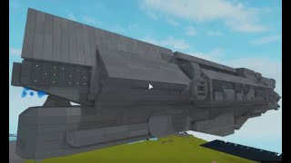 Roblox | Plane Crazy | UNSC Infinity Showcase