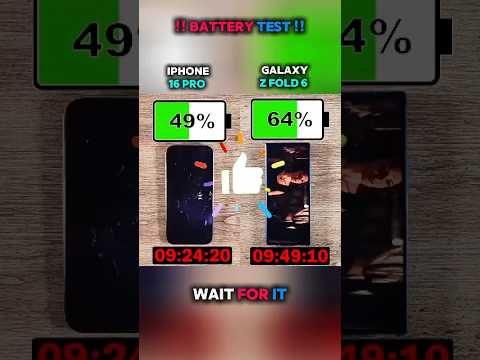 🚀⚡ IPHONE 16 PRO VS GALAXY Z FOLD 6 SPEED TEST!!