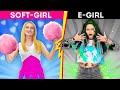 SOFT GIRL ПРОТИВ E GIRL! || СЕКРЕТЫ ШКОЛЬНОЙ ПОПУЛЯРНОСТИ ОТ 123 Go! GOLD