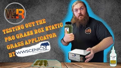 Testing Out The Pro Grass Box Static Grass Applicator by WWScenics!