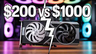 $200 vs $1000 GPU Video Card Showdown!