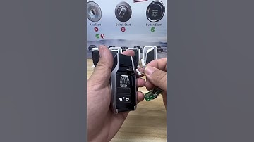 lcd car key and digital car key installation method demo