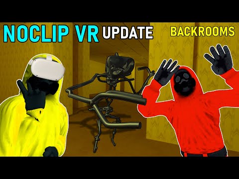 First time playing a NoClip VR with randoms 😂😂😂 #vr #backrooms