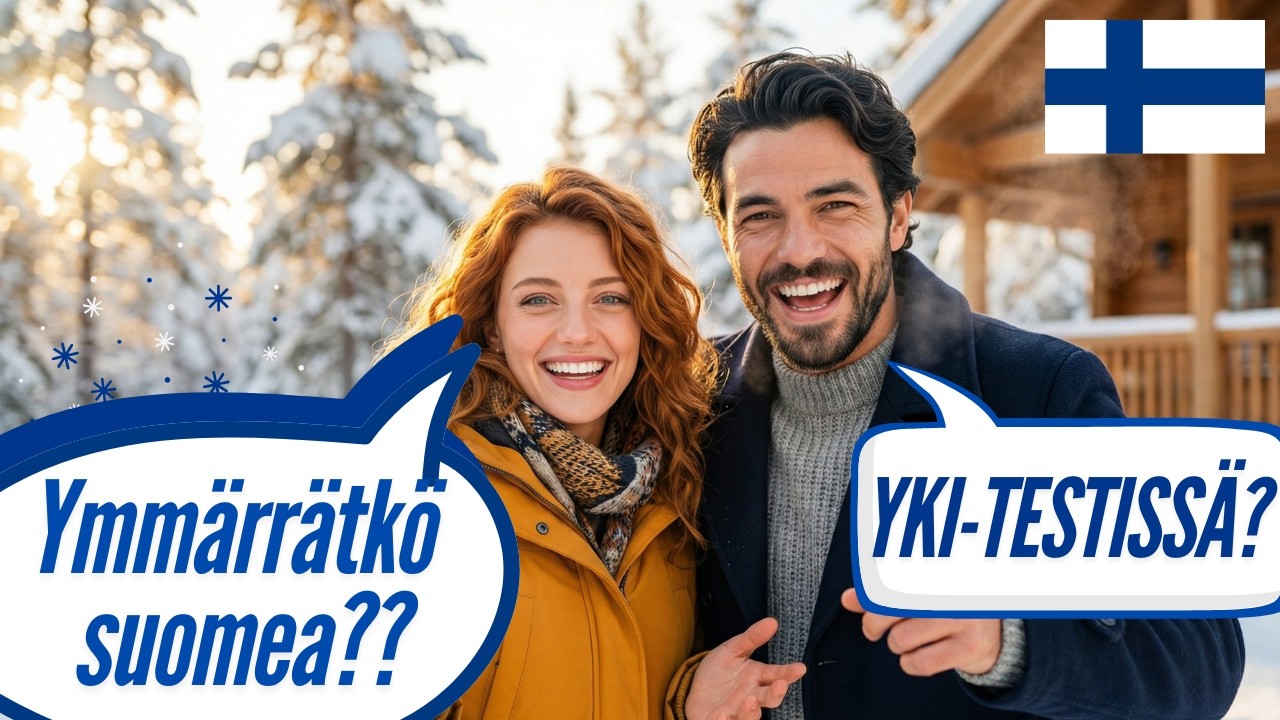 Can You Understand Finnish? | YKI-test Listening – Single Mom Life  YKI – Listening Practice