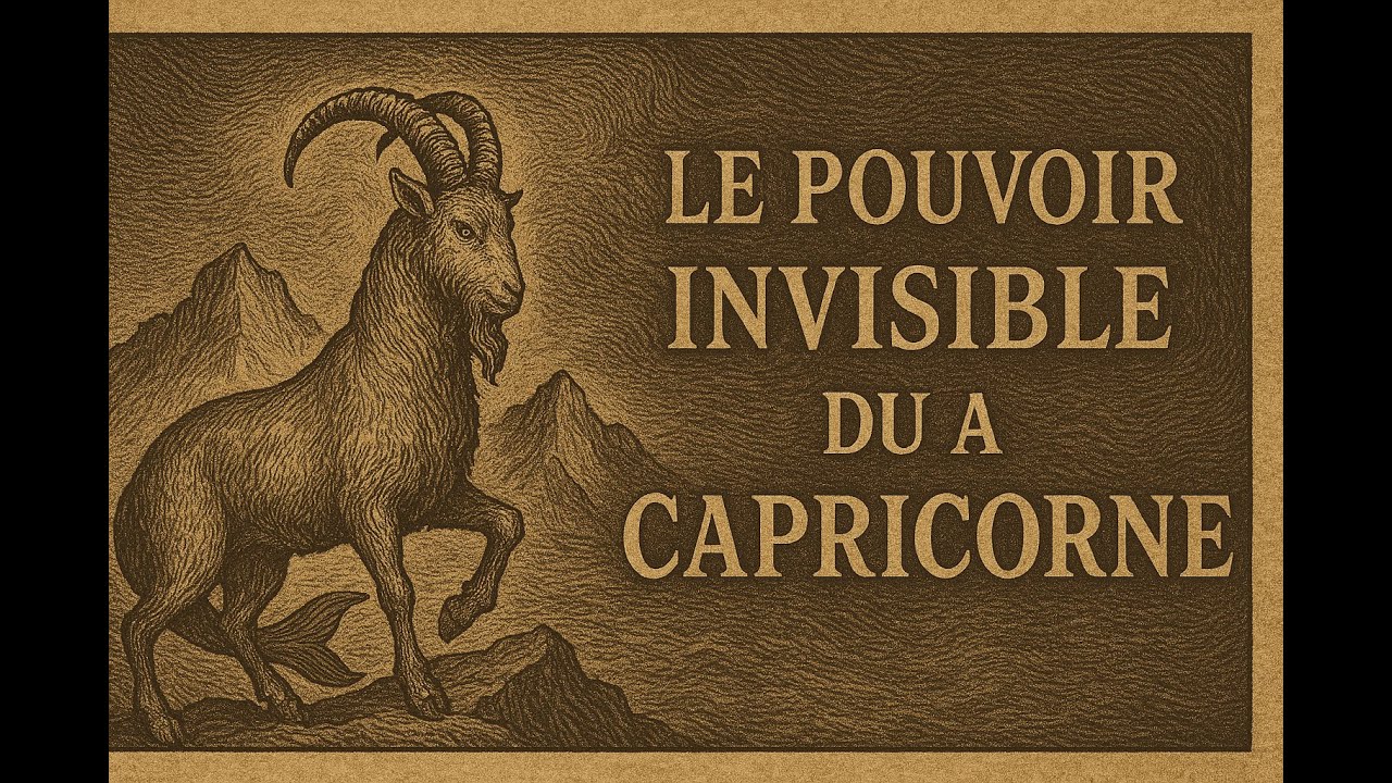 LE POUVOIR INVISIBLE du Capricorne | Ce que personne ne comprend
