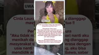 Masyaallah Cinta Laura Kehyl Tidak Malu Di Angg4p P3r4wan Tua shorts viral trending