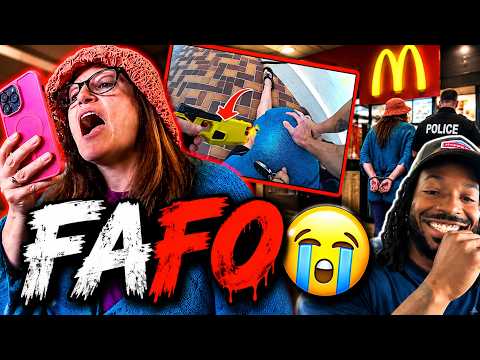 McDonald’s Karen Goes FULL ENTITLED… FAFO & Gets Hit With FELONY Charges 😭