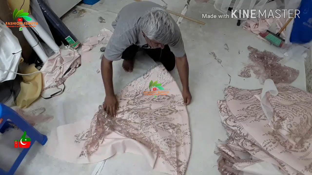 best bridal dress cutting and stitching wedding dress cutting and