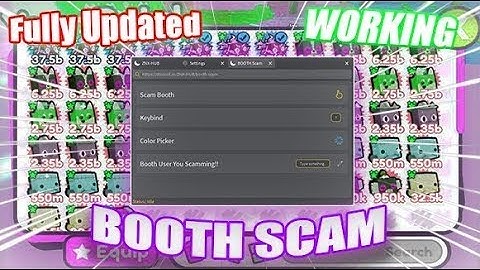 [☄️COMETS]  Pet Simulator X - Booth Scam Script  [UNPATCHED] (PASTEBIN)