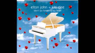 Elton John Don't Go Breaking My Heart live promo CD single