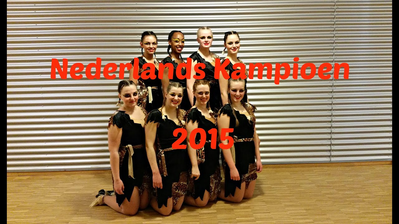 Showgroep Xtreme Nederlands Kampioen Majorette 2015