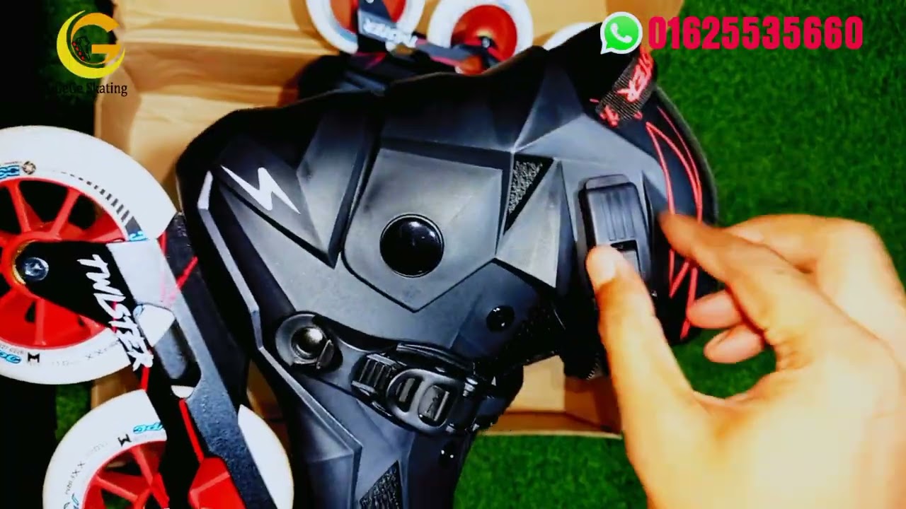 110mm ৩ চাকার স্কেটিং এর সাথে Bont Red Magic এর চাকার পার্ফামেন্স.......  