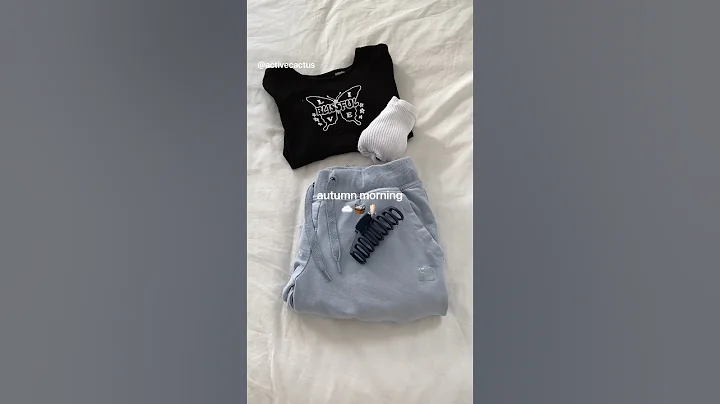 cozy fall morning routine 🍵 #aesthetic #minivlog