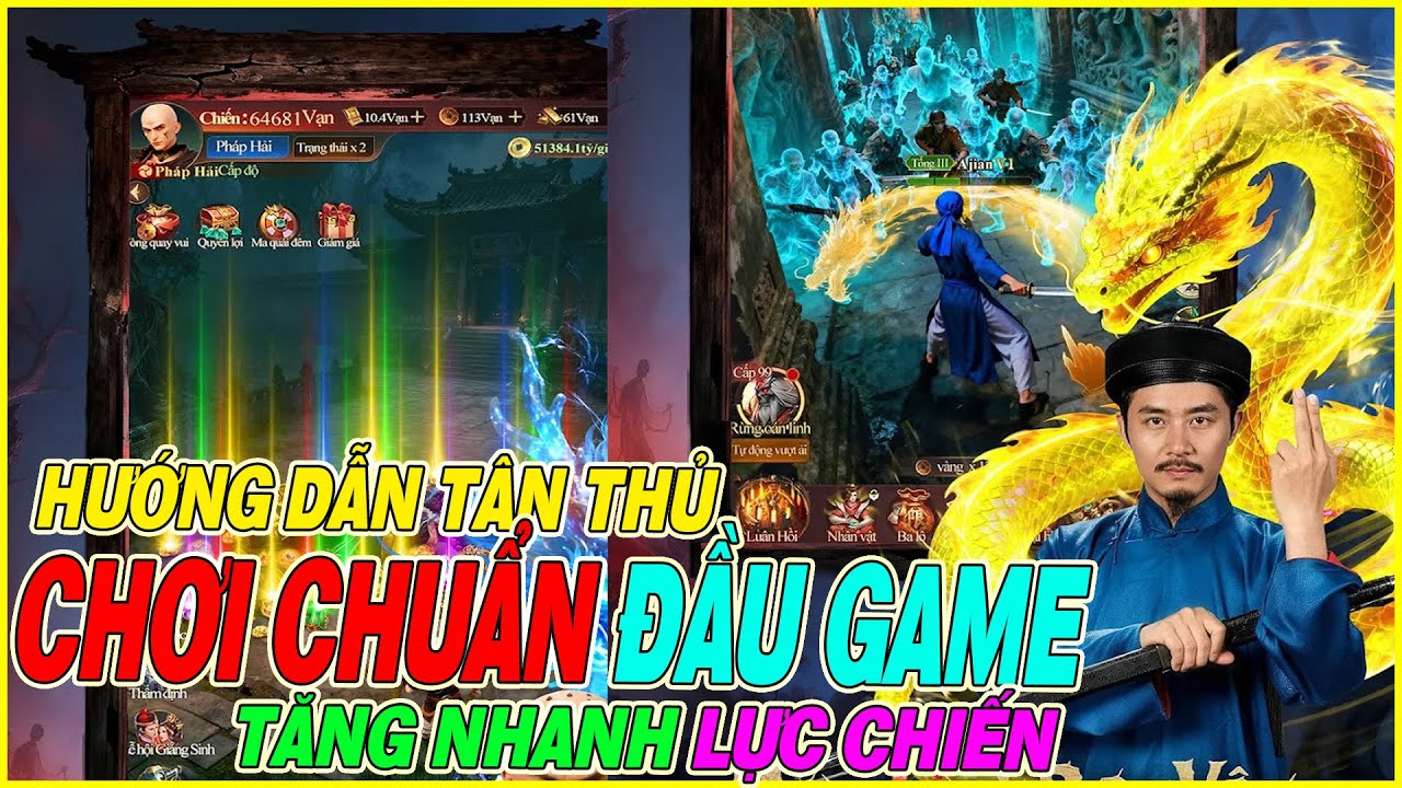 hướng dẫn tân thủ chơi chuẩn Huyền Thoại Phục Yêu tăng nhanh lực chiến