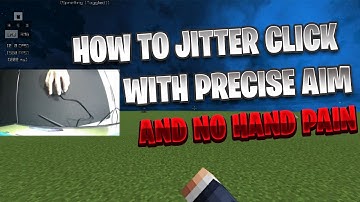 HOW TO JITTER CLICK WITH PRECISE AIM + NO PAIN (Complete Guide)