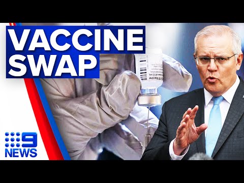 Halfamillion Pfizer vaccine doses sent from Singapore | Coronavirus | 9 News Australia