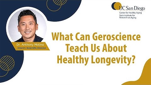 Geroscience and Healthy Longevity with Anthony Molina