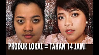 MAKEUP WISUDA PRODUK LOKAL   TES KETAHANAN 14 JAM ! | darayanza