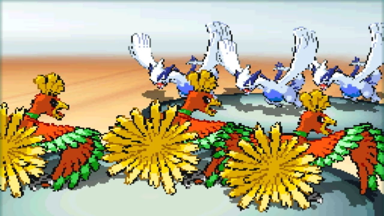 LUGIA VS HOOH★ YouTube