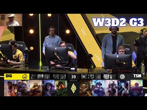 DIG vs TSM | Week 3 Day 2 S13 LCS Summer 2023 | Dignitas vs TSM W3D2 Full Game (ESS Reacts)