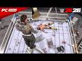 😨 RETRO WAR! CM Punk vs Jeff Hardy: Brutal Ladder Match at SummerSlam (WWE 2K26 Mods Gameplay)