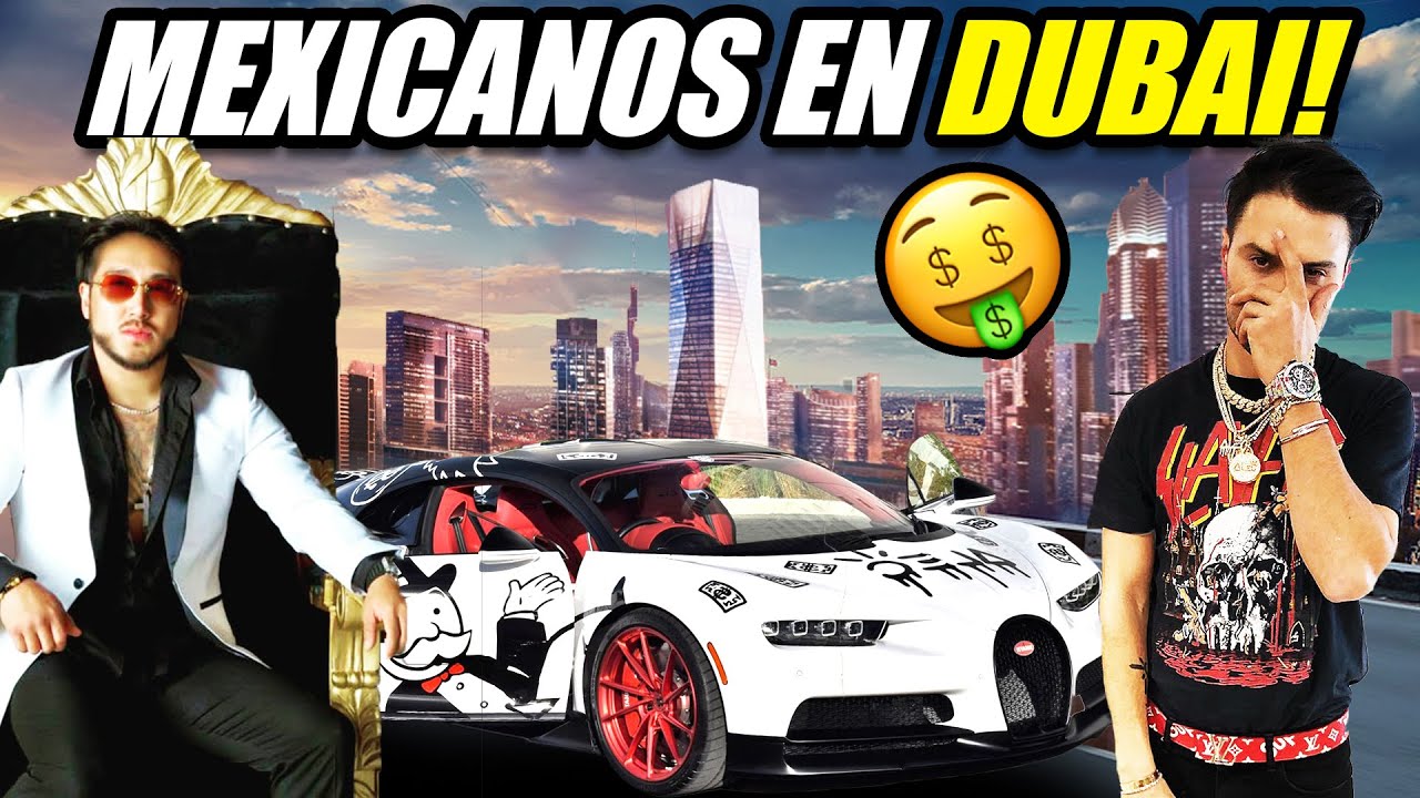 MEXICANOS RICOS ROMPIENDOLA EN DUBAI 💸