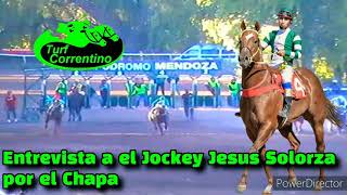 Entrevista al Jockey Jesus Solorza