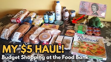 $5 Food Bank Haul: Pizza and Beer from the Food Bank in Queensland, Australia (September 2025)