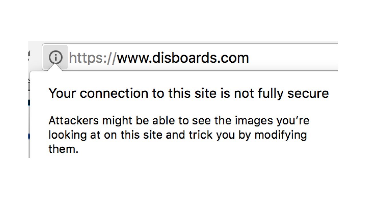  your connection to this site is not fully secure after https ssl
